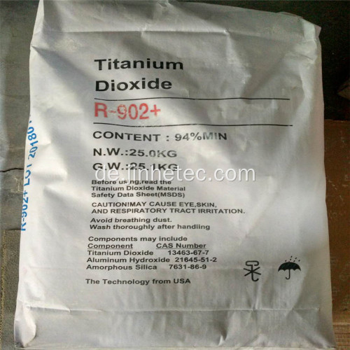 Rutile Titanium Dioxid R902 für dekorative Beschichtung